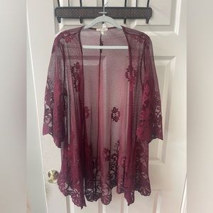 Maurice’s Mesh Kimono